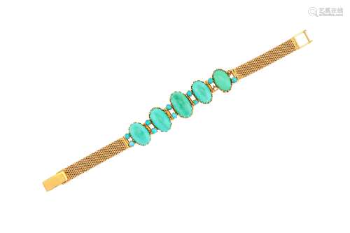 A turquoise bracelet