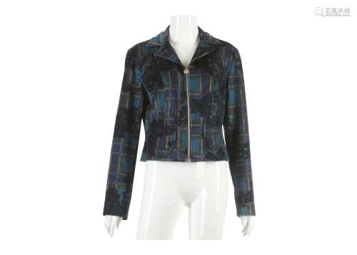 Christian Lacroix Bazar Blue Jacket - size 40