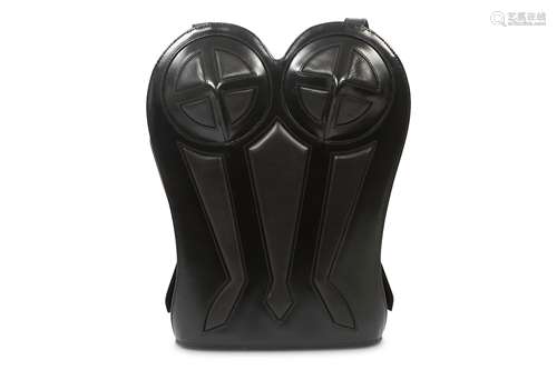 Jean Paul Gaultier Black Leather Corset Backpack