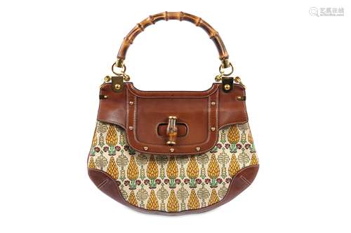 Gucci Pigna Peggy Bamboo Top Handle