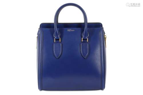 Alexander McQueen Blue Large Heroine Bag