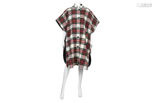 Burberry Tartan Reversible Cape - one size