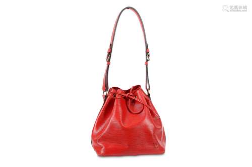 Louis Vuitton Red Epi Noe PM