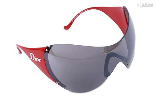 Christian Dior Cherry Red Frame Ski 1 Sunglasses