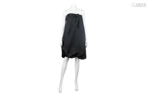 Balenciaga Le Dix Black Bubble Dress - size 42