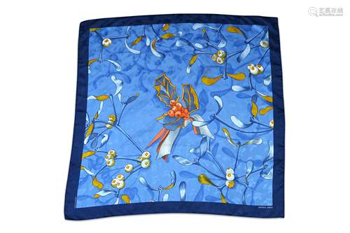 Hermes 'Neige d'Antan' Silk Scarf