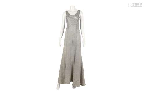 Missoni Silver Woven Gown - size 40