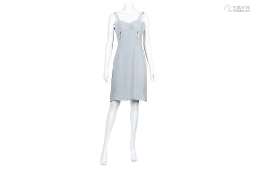 Valentino Pale Blue Silk Dress - size 8