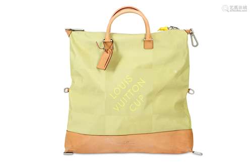 Louis Vuitton Jaune America's Cup Cube Bag