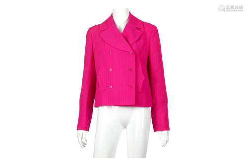 Christian Lacroix Bazar Hot Pink Jacket - size 40