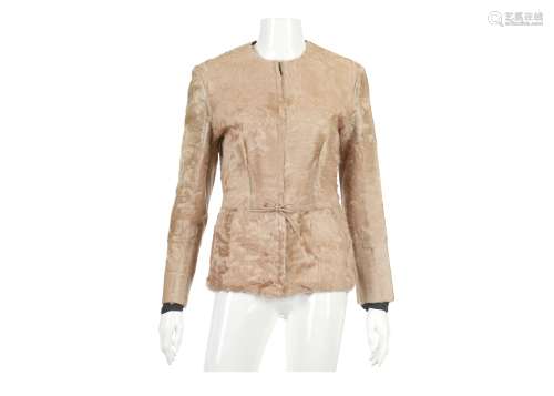 Tom Ford Gucci Golden Sheared Persian Lamb Jacket