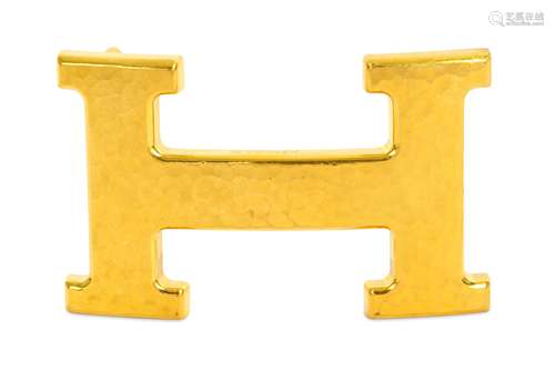 Hermes Gilt H Buckle