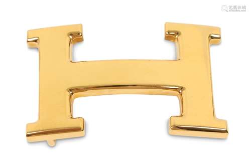 Hermes Gilt H Belt Buckle