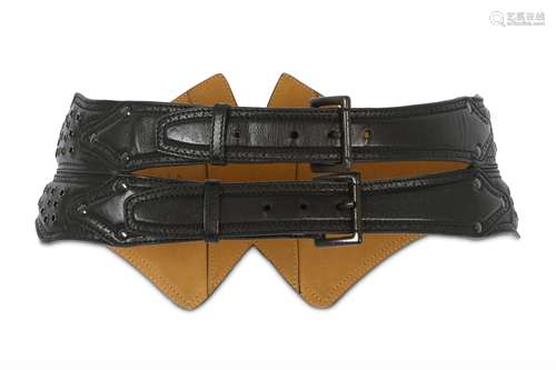 Azzedine Alaia Black Waist Belt