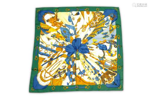 Two Hermes Scarves