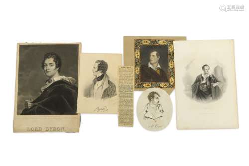 A COLLECTION OF BYRONIC PRINTS