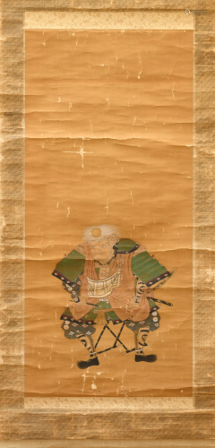 Japanese Painting of a warrior