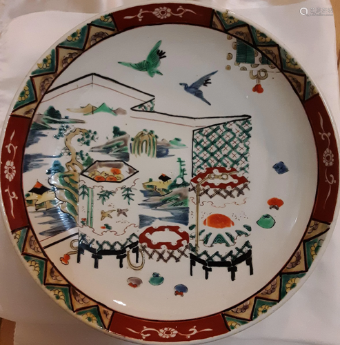 Qing Export Porcelain Dish