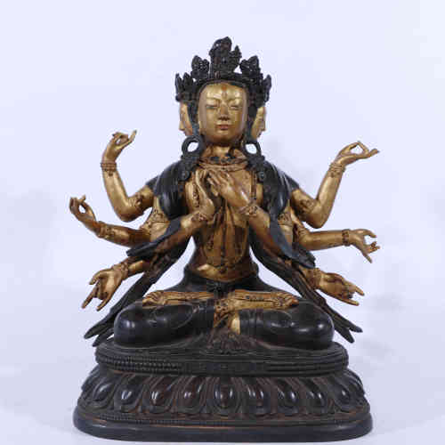 A Bronze Buddha Statue of Namgyalma