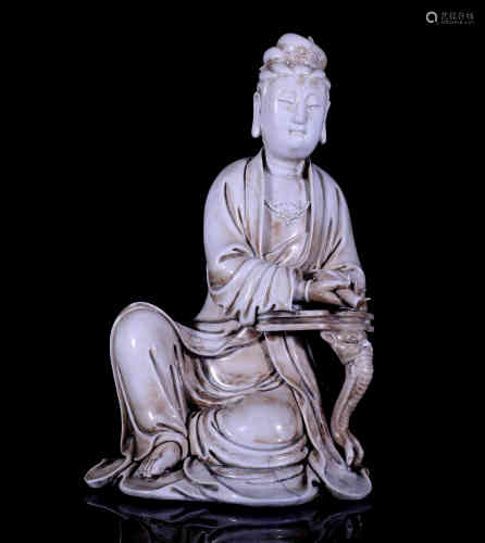 A Chinese Porcelain Guanyin