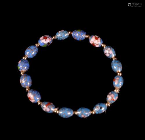 The Chinese Cloisonne Hand String Beads