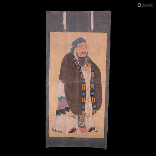 A Chinese Painting of Confucious