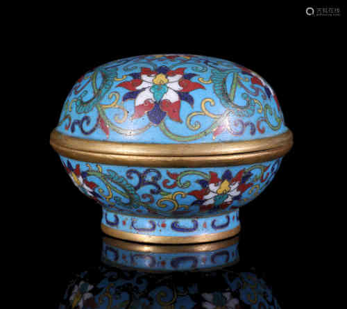 A Chinese Cloisonne Pomander