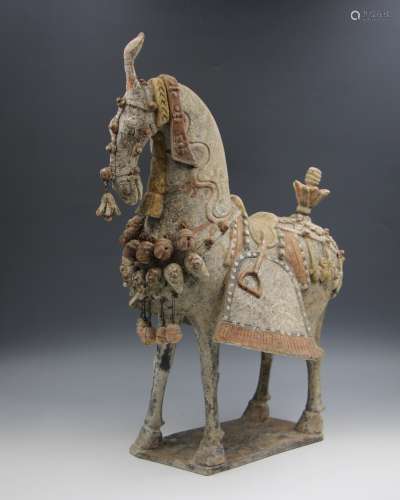 A Chinese Ceramic Horse