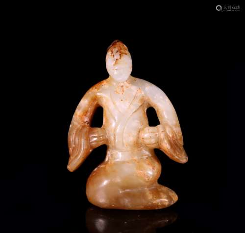 A Chinese Jade Figure