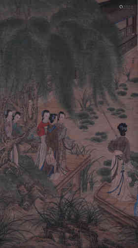 A Chinese Painting, Lengmei Mark