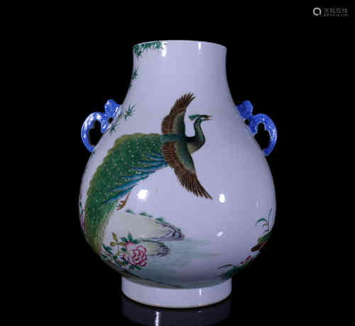 A Chinese Enamel Porcelain Vase