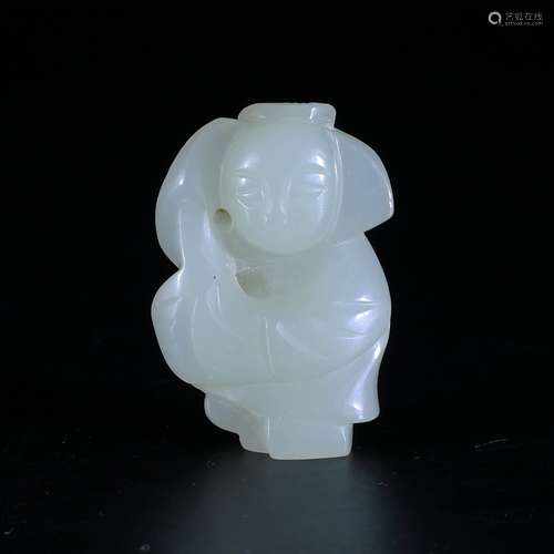 A Chinese Jade Figure