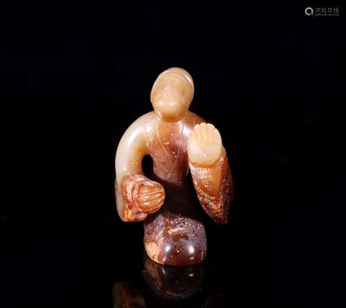 A Chinese Jade Figure