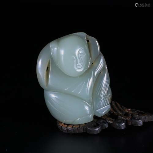 A Chinese Jade Figure