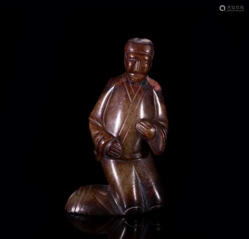 A Chinese Jade Figure