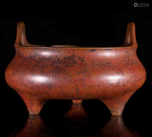 A Chinese Bronze Incense Burner