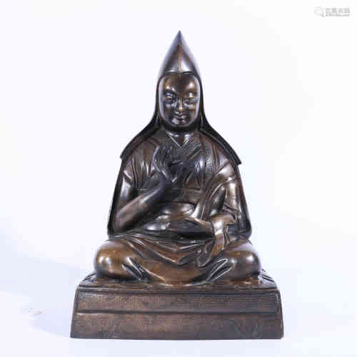 A Bronze Tsongkhapa