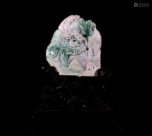 A Chinese Jadeite Ornament