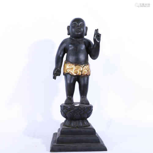 A Bronze Gilding Buddha Statue