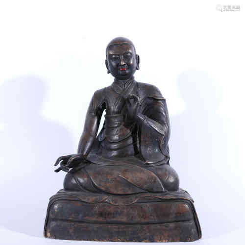 A Bronze Buddha Statue of Master