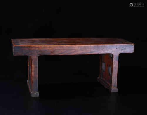 A Chinese Fragrant Rosewood Stool