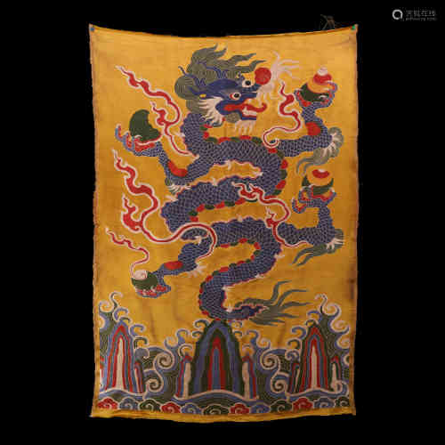 A Chinese Embroidery of Dragons