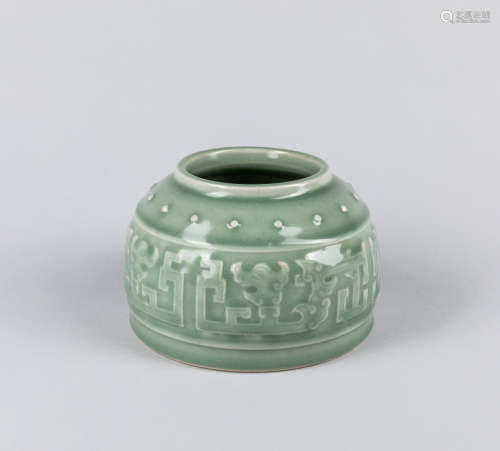 Republic Period Chinese Antique Porcelain Washer Pot