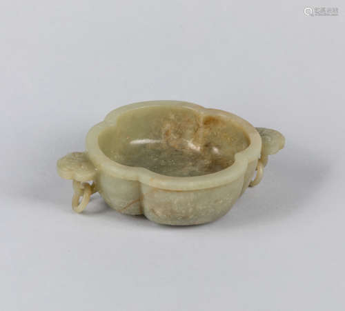 Republic Period Chinese Antique Jade Incense Burner