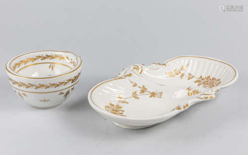 Set of Italy & France Napoleon lll Style Bone Porcelain Wares