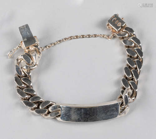 Native American Style Sterling Silver Bracelet