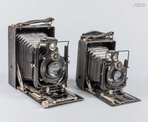 Set Of Vintage Voigtlander Folding Camera/Compur