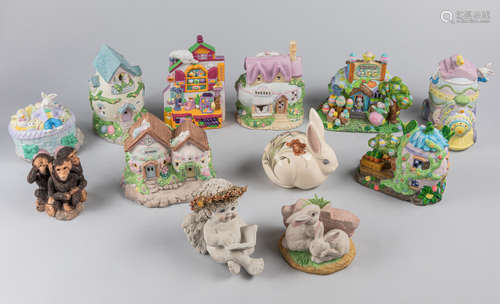 Eastern 1993 Seasonal Specialities Pottery Handcraft Ornaments