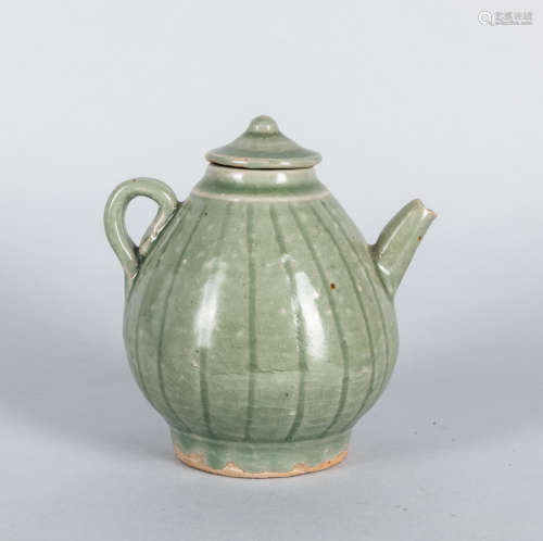 19th Korean Antique Porcelain Teapot