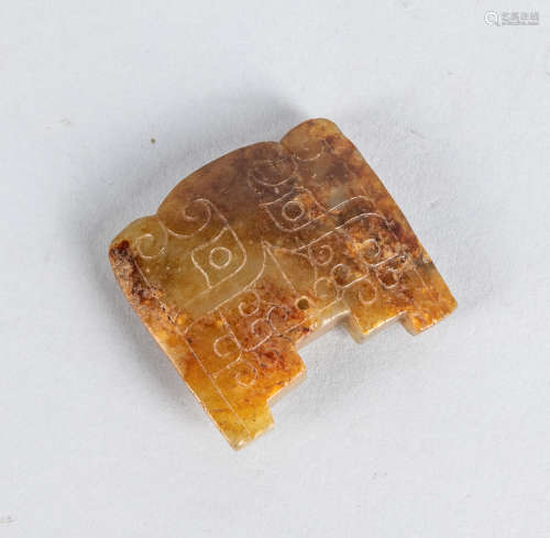 Chinese Antique Nephrite Jade Pendant